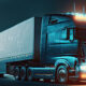 trailer axle lift system on commercial truck